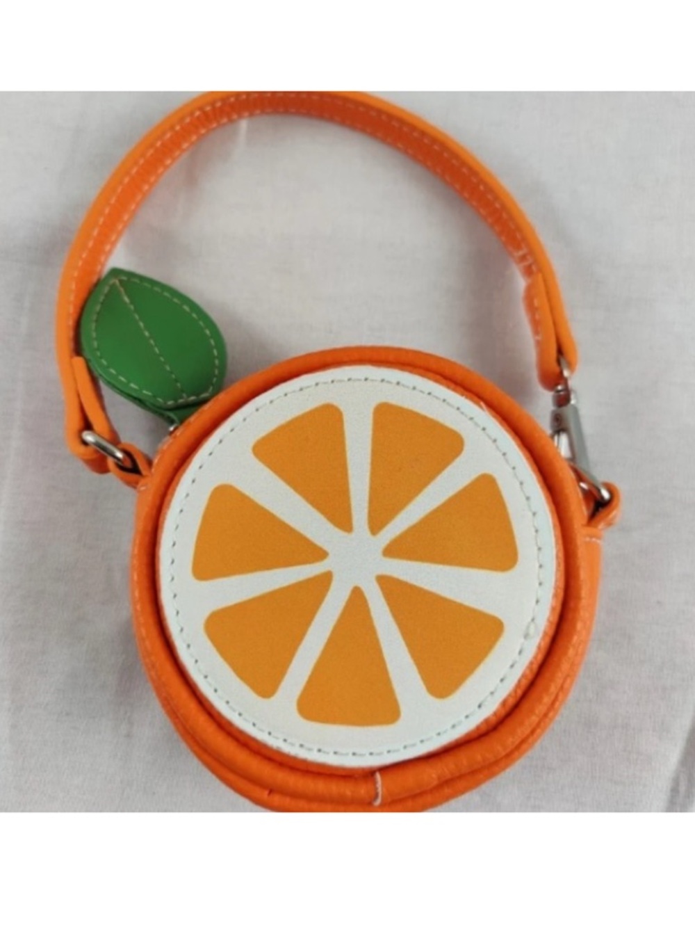 C&C California NWOT Aperol "Spritz" Tote Bag With Orange Slice Charm Pouch Viral - Picture 8 of 10